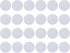 2 Dozen Regular Mouth Lids Mason Jar Lids Plastic Storage Caps for Mason Canning Jars and More, Standard, Dia 70mm, White...