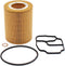 NewYall Engine Oil Filter w/Housing Gasket for 323Ci 328Ci 323i 323is 325is 328i 325Ci 325xi 330Ci 330i 330xi 530i 325i 328is 525i 525iT 528i M3 X...