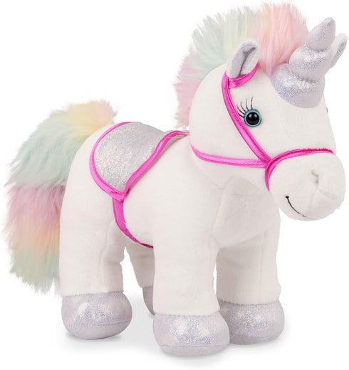 – Plush Unicorn – Stuffed Animal – Carrier Bag – Comb & Bottle – Kids 3 Years +...