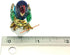 Handmade Mini Blown Glass 2" Parrot Blue Bird Fantasy Collectible Figurine, Dollhouse Gift Ideas, Cool Stuff Decor, Miniature Animals, Cute Tiny O...