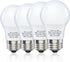A15 Ceiling Fan Light Bulb 60 Watt Equivalent, 6.5W Dimmable LED Light Bulbs, 2700K Warm White, E26 Base, 4 Pack A15 LED Light Bulbs 60W for Penda...