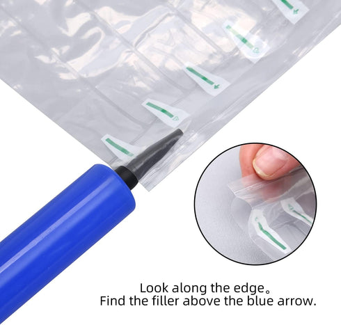 Inflatable Wine Bottle Protector for Travel,16 Packs Wine Bottle Shipping Packaging Airplane Travel, Air Column Cushion Bags with Free Pump...