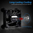 Quiet 80mm USB Fan, 5V USB Portable Cooling Fan for Flat Panel Xbox DVR PlayStation Router TV Receiver Computer Cabinet Cooler...