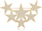 Exquisite Gold Silver Clear Crystal Rhinestone Star Brooch Pin...