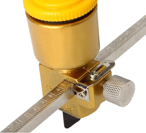 Heavy-duty Circular Glass Cutter with Suction Cup 40#...