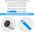 Pool Leaf Skimmer Net Ultra Fine Mesh with Aluminum Poles 5 Sections 6 Feet Swimming Pool Cleaning Net Leaf Catcher for above Ground Pools Ingroun...