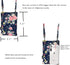 Crossbody Phone Bag Purse RFID Blocking Passport Travel Neck Wallet for Women...
