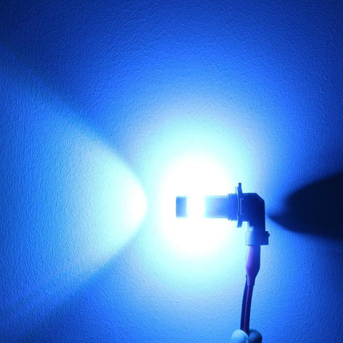 Alla Lighting H8 H16 H11 LED Fog Lights Bulbs, 8000K Ice Blue 2800 Lumens Xtreme Super Bright COB-72 SMD 12V DRL Replacement...