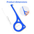Aligner Removal Tool, 5 Invisible Braces Removal Tools, Retainer Remover Tool, Suitable for Removing Braces, Trays, Retainers, Dentures and Aligne...