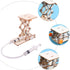 Toyvian 1 Set Lifts Hydraulic Lift Model Wood Puzzle Toy Puzzle for Kids Mechanical Model Building Kits Science Experimental Scientific Educationa...