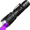 2 in 1 Blacklights Flashlight, UV 395nm Ultraviolet Torch Light High Lumen for Home Security, Outdoor Camping Cycling Hiking, Scorpion Hunting, Pe...
