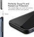 SAMONPOW for iPhone XR Case Wallet Card Holder Heavy Duty Protection XR Phone Case Wallet Card Holder Dual Layer Anti Scratch Hard PC Soft Rubber ...