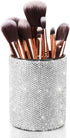 OTOSTAR Bling Crystal Makeup Brush Holder Organizer Storage Cosmetic Tools Eyebrow Pencil Eyeliners, Multifunctional Handcrafted Rhinestones Pen H...