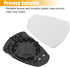 uxcell Car Right Side Rearview Heated Mirror Glass with Backing Plate for Audi A3 8P1 S3 Sportback 2000-2022 No.8V0857536C...