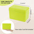 BTSKY 1 Pack 4 x 6 inch Index Card Box - Index Card Holder Notecard Box Recipe Card Box Plastic Storage Organizer for Filling Index Cards, Note Ca...