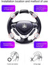 Steering Wheel Spinner, Spinner Knob Steering Wheel, Universal Fit Driving Helper Turning 360 Degree tation Booster Hand Control Power Handle for ...
