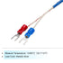 MECCANIXITY K Type Thermocouple Temperature Sensor PT100 6mm Ring High Temperature Probe 1.6ft Wire 0 to 600°C(32 to 1112°F) Stainless Steel...