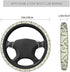 Swono Leaves Green Universal 15" Steering Wheel Covers Green Leaves and Fern Plants Cute Car Steering Wheel Cover for Men Women Girls Car Accessor...