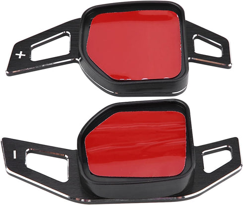1 Pair Paddle Shifter, Keenso Car Aluminum Steering Paddle Shifter Extension for A1 A3 A4 A6 A8 Q5 Q7...