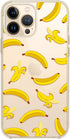 Blingy's for iPhone 13 Pro Case (6.1 inch), Fun Banana Style Cute Cartoon Pattern Tropical Fruits Design Transparent Soft TPU Protective Clear Cas...