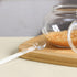 123Arts Clear Glass Sugar Bowl With Lid and Sugar Serving Spoon,8 ounces...