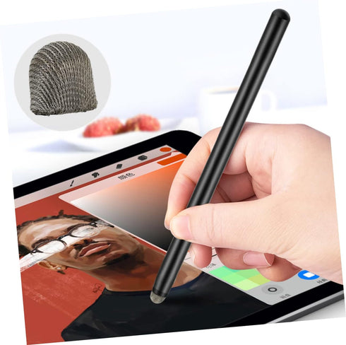 40 Pcs Stylus Cloth Tip Touchscreen Pen Tips Stylus Replacement Caps Replacement Fiber Tips Replacement Tip for Pencil Capacitive Stylus Cap Stylu...