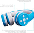Kids Wireless Headphones, 15 Hours Play v5.0, Bluetooth Kids Headphones 93db Volume Limited Foldable with Built-in Mic for Cell Phones TV Tablet S...
