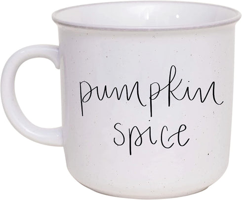 Sweet Water Decor Fall Coffee Mugs | Seasonal 16oz Ceramic Campfire Coffee Cup | Microwave & Dishwasher Safe Autumn Mug Great for Halloween, Pumpk...