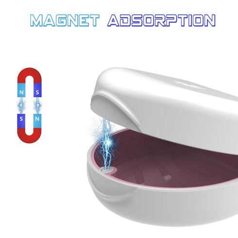 Retainer Case,Orthodontic Mouthguard Case Dental Retainer Case (White)...