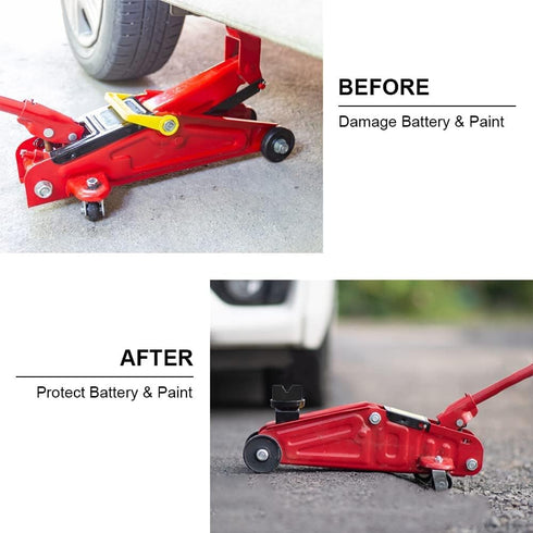 DEDC Floor Jack Pad,Universal Square Pinch Weld Protector Rubber Jack Pad, Jack Stand Adapter, Frame Rail Protector Car Lift Accessories...