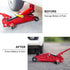 DEDC Floor Jack Pad,Universal Square Pinch Weld Protector Rubber Jack Pad, Jack Stand Adapter, Frame Rail Protector Car Lift Accessories...