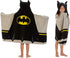 Batman Kids Soft Terry Cotton Bath / Beach / Pool Hooded Towel Wrap, 24 x 50", Black and Yellow...