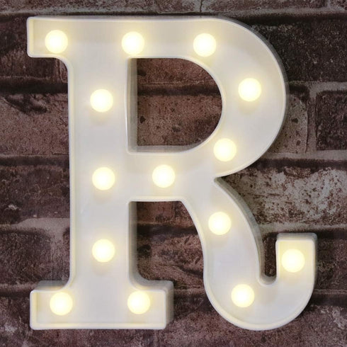 Pooqla LED Marquee Letter Lights Sign, Light Up Alphabet Letter for Home Party Wedding Decoration R...