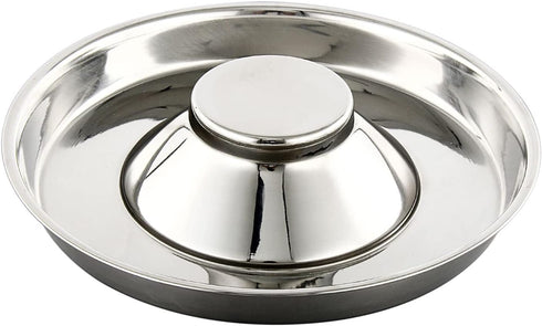 Stainless Steel Pet Bowl for Puppy and Cat, Dog Food and Water Feeding Bowl, Puppies and Kittens Weaning Bowls, Multiple Dogs and Cats Eat and Dri...