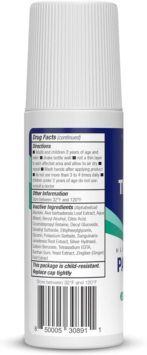 Theraworx Maximum Strength Pain Relief Roll-On with Lidocaine, Fast-Acting - 2.5 Oz - 1 Count...