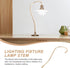 Homoyoyo Desk Lamp Elbow Table Lamp Stem Lamp Stem Parts Lamp Making Stem Diy Lamp Kit Curved Lamp Stem Lamp Tubing Lamp Making Kit Lamp Accessory...