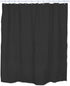 DII Shower Curtain Liner Collection Lightweight, Waterproof with Reinforced Grommet Holes, 70x72, Black...
