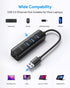 USB to Ethernet Adapter, ABLEWE 3 Ports USB 3.0 Hub with RJ45 1Gbps Gigabit Ethernet Adapter, for MacBook Air 2017, iMac, XPS, Surface Pro, Linux,...