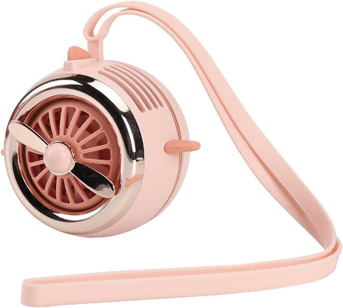 Portable Neck Fan, Mini Handheld Fan Personl Fan Neck with 3 Wind Speed Adjustable, USB Rechargeable Fan Cooling Necklace Fan for Kids Girls Boys ...