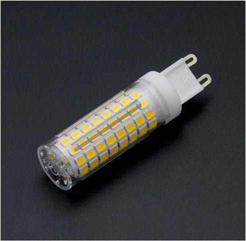 G9 LED Bulb 10W 110V Dimmable LED Corn Light Bulbs 100W Halogen Equivalent, 102 LED 2835, 4000K Natural White, Ceramic G9 Bi-Pin Base for Indoor H...