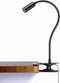 JHD Led Desk Lamp with Clamp - 10 Brightness Levels, 12" Flexible Gooseneck,Eye Protection USB Lamp - Suitable for Home Office, Reading, Bed Light...