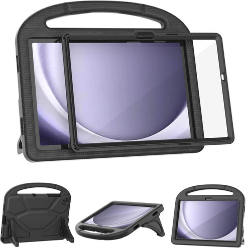 Kids Case for Samsung Galaxy Tab A9 Plus 11 Inch 2023 (SM-X210/X216/X218), with Built-in Screen Protector, Shockproof Handle Stand Protective Cove...