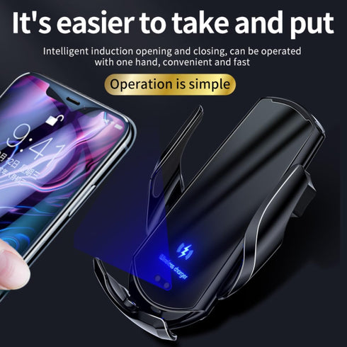 Wireless Car Charger, SIHENMY 15W Fast Wireless Charger for car Auto-Clamping, fit for iPhone 15 14 13 12 11 Pro Max Xs, Samsung Galaxy S23 Ultra ...