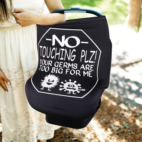 Metplus Car Seat Covers for Babies, Metplus Infant Carseat Canopy Nursing Breastfeeding Cover, Stretchy Carrier Cover for Stroller Shopping Cart, ...