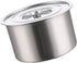 Stainless Steel Soup Pot, Stock Pot Sauce Pot Induction Pot With Lid, Healthy Multifunctional Odorless Pot Seasoning Container for Cooking (Small ...
