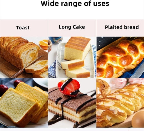 2 Pack Silicone Square Cake Pan,8x4 Inch Bread Loaf Pans,Silicone Baking Pan Non-Stick, Easy Release,Baking Pan for Baking -for Homemade Bread,Toa...
