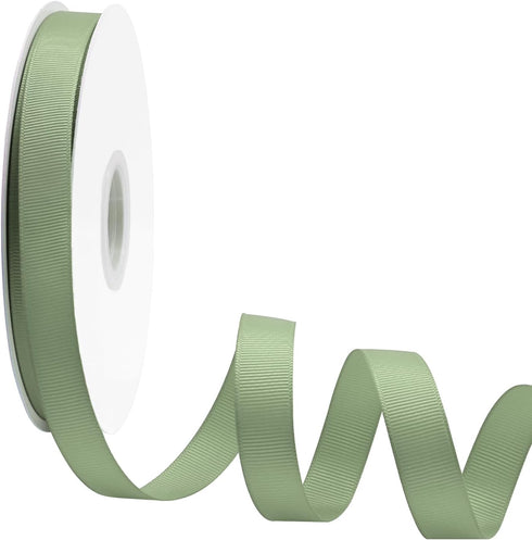 5/8 inch Spring Moss Grosgrain Ribbon 50 Yards for Gift Wrapping Weddings DIY Floral Decor Sewing & More...