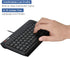 Super Mini Wired Keyboard, MCSaite Full Size 78 Keys Keypad Small Portable Fit with Professional or Industrial Use for Computer Laptop Mac Noteboo...