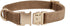 Soft Cotton Dog Collar with Metal Buckle Adjustable Heavy Duty Comfy Corduroy Collars for Small Medium Large Dogs,Brown,Medium...