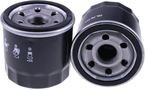 2X Engine Oil Filter M806418 Compatible with JD 330 322 655 755 756 F 735 912 915 925 932 935 X 495 595 2320 4020 1550 2026R Yanmar 3TNV80F Engine...